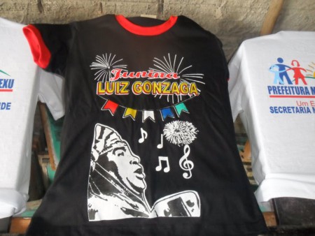 Camisas Do Tema 2011 "Danças Gonzagueanas No Embalo do Amor"